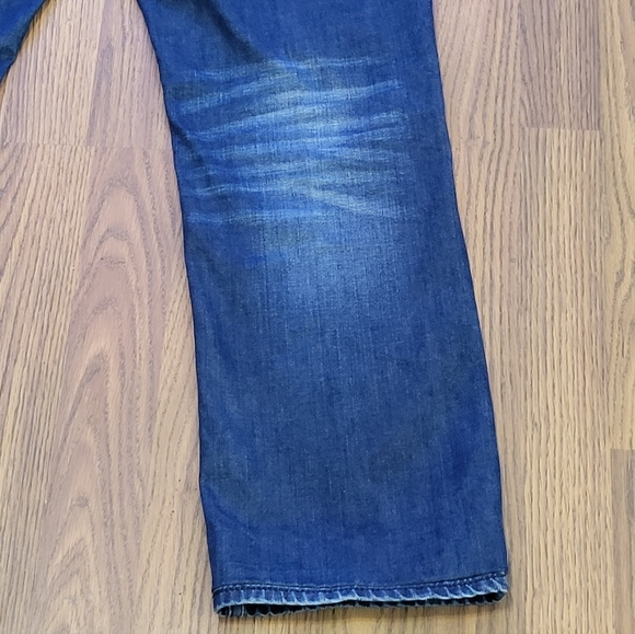 Buffalo Evan Basic Slim Fit Men's Distressed Ripped Denim Jeans W33 L28 B81 - Picture 9 of 11